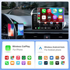 Wireless CarPlay Adapter for iPhone, Convert Wired to Wireless Apple CarPlay Adapter, Plug & Play, No Delay & Stable Control, Mini Size, USB & USB-C/Type-C for Cars 2016+ iOS10+, CarPlay Dongle Black - Image 7