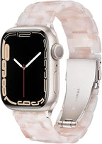 Light House Apple Watch Bands-Fashion Lightweight Resin iWatch Bands for Women Men 38mm/40mm/41mm/42mm(Series 11 10), 49mm/46mm/45mm/44mm/42mm(S 3 2 1), Compatible with Apple Watch Series 11 SE 10 9 8 7 6 5 4 3 Ultra by LightHouse