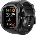 Rugged Bumper band with Case For apple watch ultra 3 2 1 49MM（1-second quick installation） - Shockproof & Scratch Resistant Compatible with iWatch Ultra 3/2/1 Men Gifts by Unknown