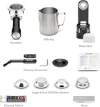 Breville Barista Express Impress Espresso Machine BES876DBL, Damson Blue - Image 9