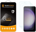Supershieldz (3 Pack) Designed for Samsung (Galaxy S23 FE) [FE Model Only] Tempered Glass Screen Protector, 0.33mm, Anti Scratch, Bubble Free by Supershieldz