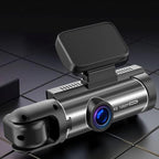 Dash Cam, Dash Cam Front and Rear, Dash Camera, Dash Cam - High-Definition Night Vision 1080p Car Driving Recorder, 360-Degree Freely Adjust The Angle(Front+Inside+32G Memory Card) - Image 2