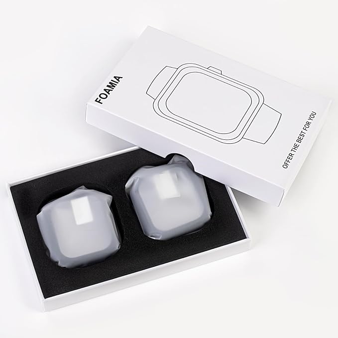 2 Pack Case for Apple Watch Screen Protector, Hard PC Case with Tempered Glass Protective Cover Guard Bumper, Slim Apple Watch Cover for iWatch Series 11 Series 10 - Black/Clear 42mm - Image 7