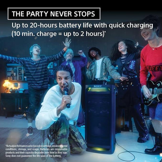Sony ULT MIC Wireless Microphone for Karaoke with 20 Hour Battery, Includes Two Wireless Mics and Receiver (UOULTMIC1) - Image 4