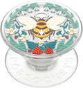 ​​​​PopSockets Phone Grip with Expanding Kickstand, Adhesive Grip, Cute PopSockets - Translucent Bee Boho by PopSockets