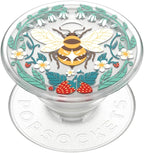​​​​PopSockets Phone Grip with Expanding Kickstand, Adhesive Grip, Cute PopSockets - Translucent Bee Boho by PopSockets