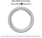 Oura Ring 4 - Ceramic Petal - Size 7 - Sleep, Activity, Women’s Health, AI Advisor, Up to 8 Days of Battery Life, Size Before You Buy, Android & iOS Compatible - Image 2