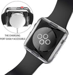 [2-Pack] Julk 38mm Case for Apple Watch Series 3 Series 2 Screen Protector, Overall Protective Case TPU HD Ultra-Thin Cover for iWatch, 2 Transparent - Image 8