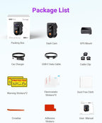 Vantrue S1 Pro Max AI Dash Cam, ADAS, 4K Dash Camera with Parking Mode, Voice/APP Control, 5GHz WiFi, STARVIS 2, HDR, PlatePix, Night Vision, GPS, Dashcam Support 1TB - Image 8