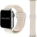 Solace Bands Imperium Adapt Wide Adjustable Nylon Braided Watch Band - Compatible with All Apple Watches - Solace Apple Watch Bands for Women & Men - Smart Watches Band Series 11-1, Ultra, SE by SolaceBand