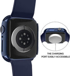 6 Pack Case for Apple Watch Series 3/2/1 42mm Tempered Glass Screen Protector, Hard PC Ultra-Thin Scratch Resistant Full Protective Face Cover Bumper for iWatch 42mm Accessories - Image 6