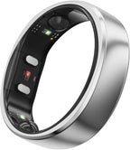 RingConn Gen 2, World’s First Smart Ring with Sleep Apnea Monitoring, No APP Subscription, 12-Day Battery Life, Stress/Heart Rate/Women's Health Tracker, Android & iOS Compatible (Silver, Size 8) by RingConnSmartRing