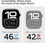 Spigen for Apple Watch Band, Lite Fit Pro Case and Strap Compatible with Ultra, Series Durable TPU Cover with Lightweight Fabric Strap - Image 2