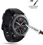 ONLY Compatible with SAMSUNG GEAR S3 FRONTIER/CLASSIC Smartwatch 46MM Tempered Glass Screen Protector (4-Pack),[0.3mm 2.5D High Definition 9H] For Screen Protection - Image 3