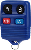 Key Fob fits 1998-2016 Ford Lincoln Mercury Mazda Keyless Entry Remote (Blue) by USAREMOTE