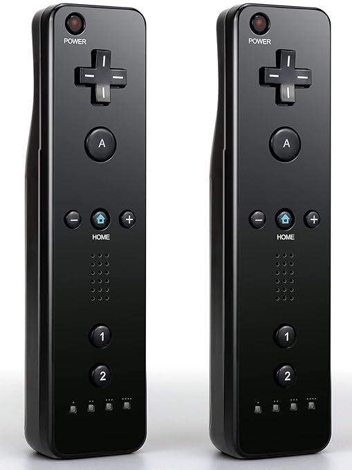 Bameca 2 Pack Controller Compatible with Wii/Wii U by Bameca
