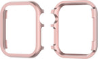 Case Frame Compatible with iWatch 3, Stainless Steel Protector Cases Scratch Resistant Metal Frame Cover Ultra-Thin Shell Aluminum Rugged Shell Shockproof Compatible with Apple Watch 38mm Series 1/2/3 by WFCKPQF
