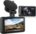 Dash Cam 1080P Full HD, 2 Mounting Options, On-Dashboard Camera Video Recorder Dashcam for Cars with 3" LCD Display, Night Vision, WDR, Motion Detection, Parking Mode, G-Sensor, 170° Wide Angle by Unknown