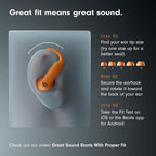 Beats Powerbeats Pro 2 - Wireless Bluetooth Earbuds with USB-C Charging Cables (1.5 m) - Jet Black - Image 3