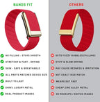 Whoop 5.0 and MG Compatible SuperKnit Luxe Replacement Wrist Band, NOT for 4.0, Luxurious | Precious Metal | Ultra-Soft | High Performance, Premium Quality, Comfortable, Breathable & Durable - Image 2