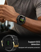 Rugged Bumper band with Case For apple watch ultra 3 2 1 49MM（1-second quick installation） - Shockproof & Scratch Resistant Compatible with iWatch Ultra 3/2/1 Men Gifts - Image 7
