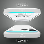 Magnetic for iPhone 17 Pro Max Case, Compatible with MagSafe, [Full Camera Protection][Screen Protector] Silicone Shockproof Protective Phone Case for iPhone 17 Pro Max 6.9", White - Image 6