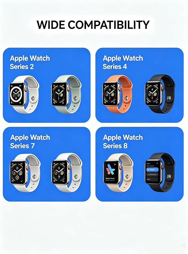   iWatch Portable Travel USB-C 3.3FT Cable for Apple Watch Magnetic Charger, Wireless Charging Compatible with Apple Series Ultra/SE 3/SE 2/11/10/9/8/7/6/5/4/3/2 - Image 4