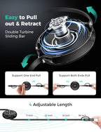 100W Retractable Car Charger 4 in 1 Travel Essentials Multi Charging Cable USB C/L Fast & Carplay for iPhone 16/15/14/13 iPad MacBook Samsung S24/S23+ Multiple Chargers for All Devices-2.95ft - Image 4
