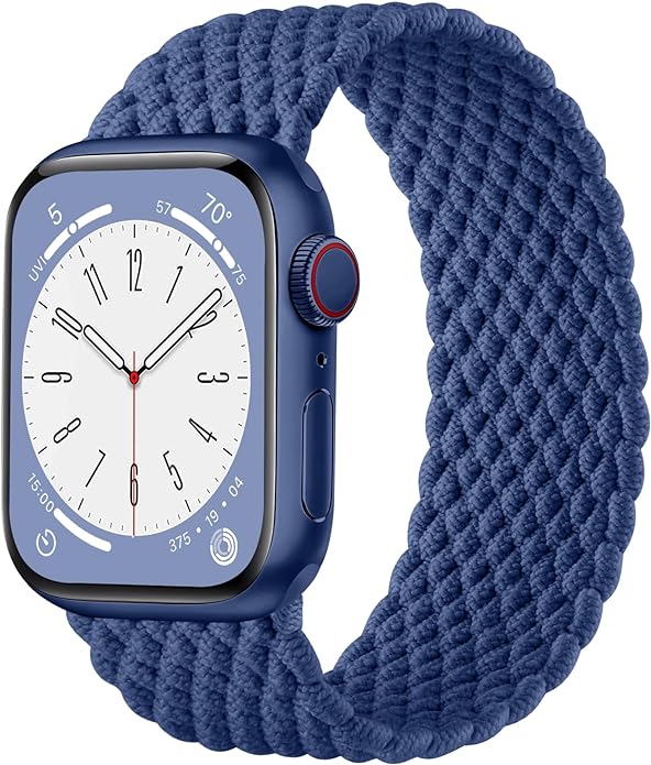 Zedoli Braided Solo Loop Bands Compatible with Apple Watch Band 38mm 40mm 41mm 42mm 44mm 45mm 46mm 49mm Women Men, Stretchy Nylon Sport Elastic Strap for iWatch Series 11 10 9 8 7 6 5 4 3 2 1 SE Ultra by HOME