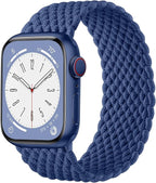 Zedoli Braided Solo Loop Bands Compatible with Apple Watch Band 38mm 40mm 41mm 42mm 44mm 45mm 46mm 49mm Women Men, Stretchy Nylon Sport Elastic Strap for iWatch Series 11 10 9 8 7 6 5 4 3 2 1 SE Ultra by HOME