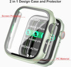 16 Pack Hard PC Case for Apple Watch 38mm Series 3 2 with Tempered Glass Screen Protector, Ultra-Thin Scratch Resistant Bumper Protective Cover for iWatch Accessories - Image 3