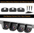 NATIKA Backup/Front View Camera,IP69K Waterproof Great Night Vision HD and Super Wide Angle Metal OEM Style Reverse Rear View Backup Camera for Cars Pickup Trucks SUVs RVs Vans (Black) - Image 3