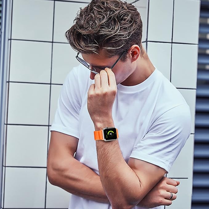 Stretchy Nylon Solo Loop Bands Compatible with Apple Watch 38mm 40mm 41mm 42mm 44mm 45mm 46mm 49mm Ultra 2 iWatch Series 11 10 9 8 7 SE 6 5 4 3 2 1 Strap,Sport Elastic Braided Women Men - Image 7