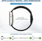 10 Pack Silicone Bands Compatible with Apple Watch 38mm 40mm 41mm 42mm 44mm 45mm 46mm 49mm Women Men, Soft Waterproof Replacement Wrist Sport Band for iWatch Series 11 10 9 8 7 6 5 4 3 2 1 SE Ultra - Image 2