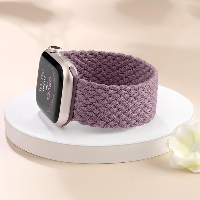 Zedoli Braided Solo Loop Bands Compatible with Apple Watch Band 38mm 40mm 41mm 42mm 44mm 45mm 46mm 49mm Women Men, Stretchy Nylon Sport Elastic Strap for iWatch Series 11 10 9 8 7 6 5 4 3 2 1 SE Ultra - Image 9