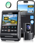 VIOFO A229 Ultra 2CH Dual 4K Dash Cam Front and Rear, Dual STARVIS 2 IMX678 Sensors & 2-Channel 4K HDR, Faster 5GHz Wi-Fi & Precise GPS Car Camera, Voice Control, Super Night Vision 2.0 by PioneerinDashCamImagingSince2010