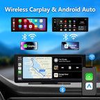 Carplay Screen for Car, 10.26" Portable Touch Screen for Apple Carplay & Android Auto with 4K Dash Cam & 1080P Backup Camera, Car Audio Receivers with Voice Control/GPS Navigation/Mirror Link - Image 2