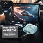 Magic Box 2026 Wireless CarPlay Adapter, AI Box Android Auto Supports Strea-ming Video for TikTok/YouTube, USB for Offline Media, Screen Mirroring Car Adapter for Factory Wired Car Play - Image 4