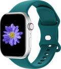 Sport Bands Compatible with Apple Watch 42mm 44mm 45mm 46mm 41mm 38mm 40mm 49mm for Women Men, Soft Silicone Strap for iWatch Wristband Series Ultra SE 11 10 9 8 7 6 5 4 3 2 1 by Cindgress