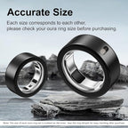 5 Pack Ring Cover Compatible with Oura Ring Gen 4/Oura Ring Gen 3 Horizon/Heritage, Abrasion-Resistant TPU Case for Oura Ring Protector Accessories for Oura Size 12 - Image 2