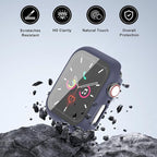 Hard Case for Apple Watch Series 10 Series 11 [2025] 46mm Screen Protector,Built-in Full Tempered Glass [Touch Sensitive] Slim Bumper Protective Cover iWatch S10 S11 Accessories - Image 3