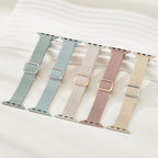 5 Pack Slim Braided Stretchy Bands Compatible with Apple Watch Band 40mm 41mm 42mm 38mm 44mm 45mm 46mm 49mm Women Men, Thin Elastic Nylon Solo Loop Straps for iWatch Series 10 9 8 7 6 5 4 3 11 SE 2/1 - Image 7