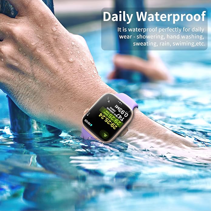 6 Pack Sport Bands Compatible with Apple Watch Band 38mm 40mm 41mm 42mm 44mm 45mm 49mm 46mm,Silicone Waterproof Strap for iWatch Apple Watch Series 11 10 9 Ultra 8 7 6 5 4 3 2 1 SE Women Men - Image 4
