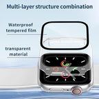 Waterproof Case for Apple Watch Series 9 Series 7 8 41mm, Built-in Screen Protector with Tempered Glass [Touch Sensitive] Cover for iWatch S9/S8/S7 Accessories 41mm, Clear - Image 7