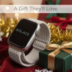 Solace Bands Imperium Adapt Wide Adjustable Nylon Braided Watch Band - Compatible with All Apple Watches - Solace Apple Watch Bands for Women & Men - Smart Watches Band Series 11-1, Ultra, SE - Image 2