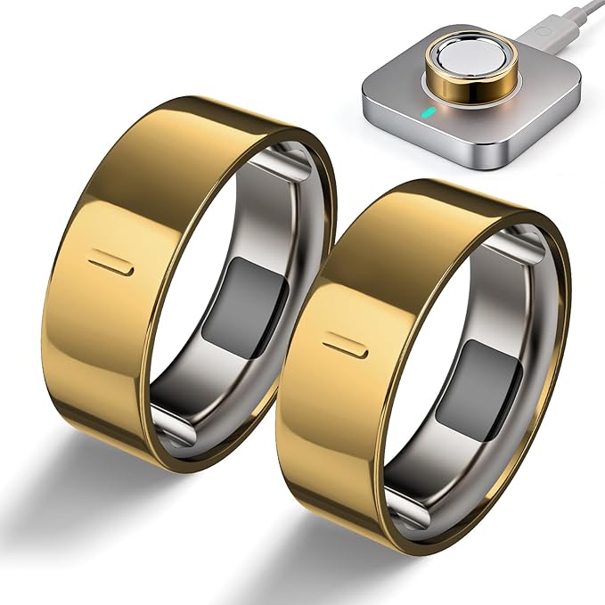 High-Gloss Plated Covers Compatible with Oura Ring Gen 4/Oura Gen 3 Cover, Anti-Scratch Ultra-Thin TPU Ring Protector Case Accessories for Women Men - Not for Oura 4 Ceramic by BandRain