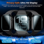 LK 4 Pack for Apple Watch Series 10 Screen Protector 46mm Privacy, HD Ultra-thin [Upgrade Anti-Spy] Soft TPU Film 46mm Apple Watch Screen Protector,Touch Sensitive Anti-Scratch - Image 7
