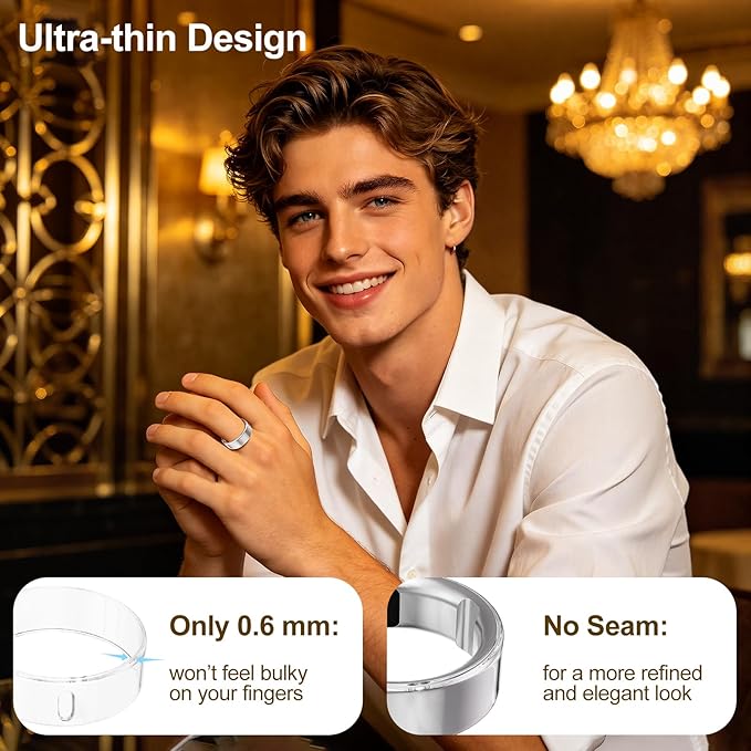 4 Pack Upgraded Ring Covers Compatible with Oura Ring Gen 4/Gen 3, TPU Anti-Scratch Protector Accessories for Oura Ring Cover Jacket for Women Men, Size 6 (Not for Oura Ring 4 Ceramic) - Image 4
