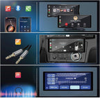 10.26" Portable Carplay Screen for Car, Wireless Car Stereo Works with Apple Carplay Android Auto with Front Dash Cam/1080P Backup Camera/Bluetooth/AUX/USB/FM/AM/GPS Navigation - Image 7