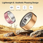 3 Pack Ring Cover Compatible with Oura Ring Gen 4/Oura Ring Gen 3 Horizon/Heritage-Size 6,Support Charging with Cover on,Anti-Scratch Ultra-Thin TPU Ring Protector for Men Women,Silver+Rosegold+Pink - Image 3